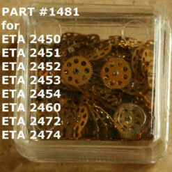 ETA 2450 PART 1481 REDUKTIONSRAD, reduction gear, ETA 2451, ETA 2453 - ETA 2474