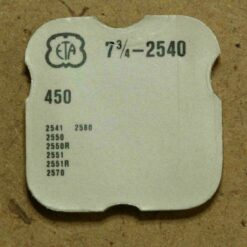 ETA 2540 Part 450 Zeigerstellrad, Setting Whell, Renvoi ETA 2541 2550 2580 NOS