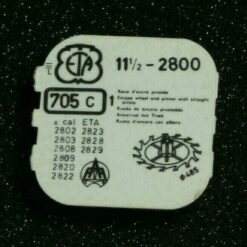 ETA 2800 PART 705 C, Ankerrad, Escape Wheel, rou d'ancre ETA 2802, 2808 2828 NOS