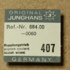 JUNGHANS 684.00 PART 407 Schiebtrieb (Kupplungstrieb) , clutch wheel,  NOS