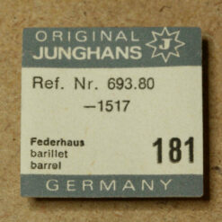 JUNGHANS 693.80, PART 181 Federhaus, barrel, barillet - NOS -