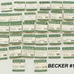 Konvolut Uhrenteile HB Becker Uhrenersatzteile Federhaus Sekundenrad Minutenrad