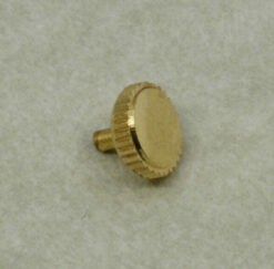 Langhals Krone Aufzugskrone ohne Dichtung vergoldet 4.5 bis 6 mm watch crown