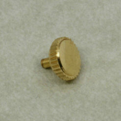 Langhals Krone Aufzugskrone ohne Dichtung vergoldet 4.5 bis 6 mm watch crown