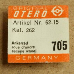 OTERO 262 PART 705, Ankerrad, escape wheel, OTTO / EPPLE - NOS -
