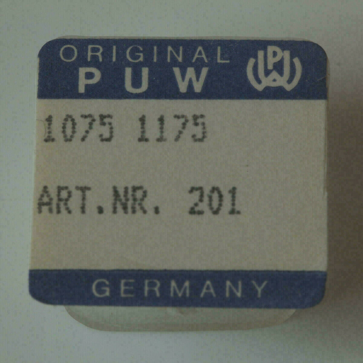 PUW 1075 Part 201, CENTRE WHEEL and PINION, Minutenrad, Roue de centre PUW 1175