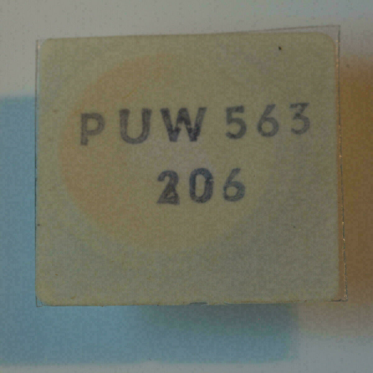 PUW 563 Part 206, CENTRE WHEEL, Minutenrad ohne Rohr PUW 560, 562, 564 565 1565