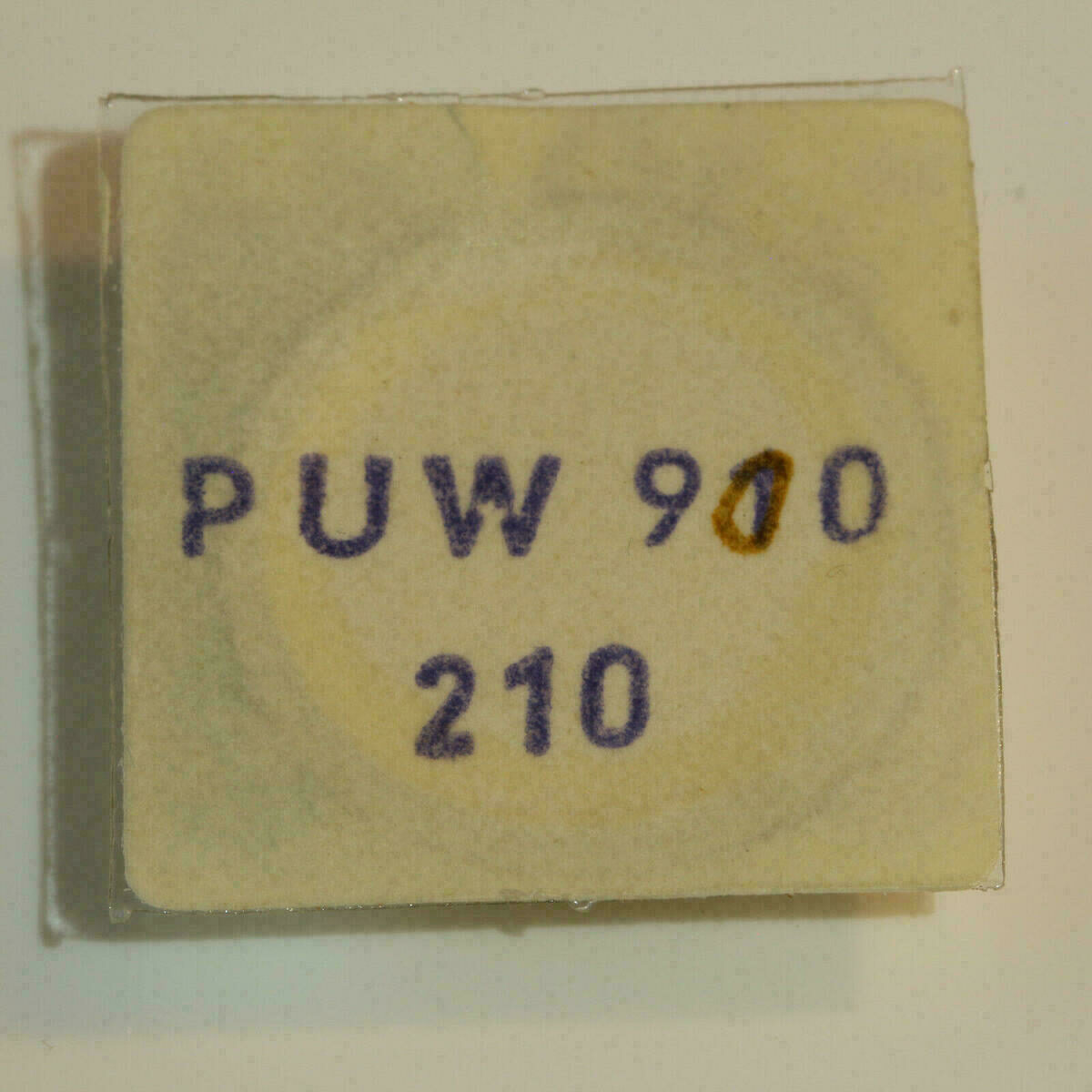 PUW 900 PART 210, Kleinbodenrad, Third wheel & pinion, Roue moyenne, Rueda prime