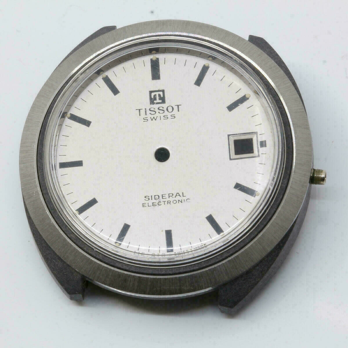 Tissot vintage watch case and Tissot Dial " Sideral " Fiberglass Case 39mm