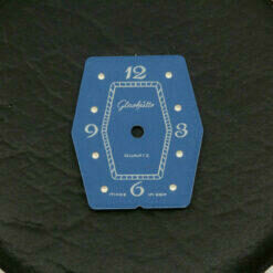 Zifferblatt für Glashütte Quartz - Ziffernblatt - DIAL - ESFERA CADRAN Blau NOS