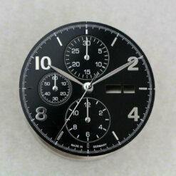 Zifferblatt und Zeigersatz für ETA Valjoux 7750 / Dial and Hands Set 7750 - NOS