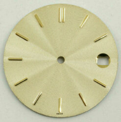 Ziffernblatt für Eta 2892-2/ 2892A2 Ø27.85mm; DIAL Esfera GOLD GD02 Wellenmuster