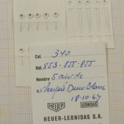 HEUER CAL 340 Sekundenzeiger Minutenzeiger Minute Second hand HEUER Valjoux 320