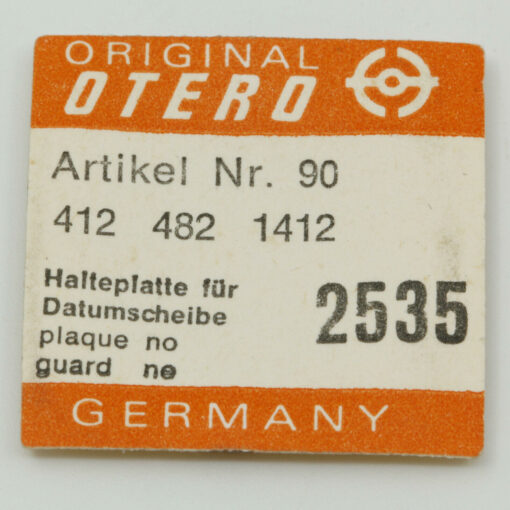 OTERO 412 Part 2535 Datumscheibe für Halteplatte, Plaque de maintien  482 1412 – Bild 3