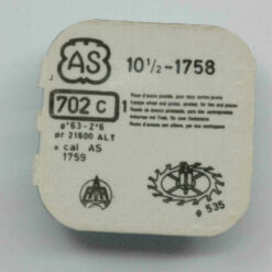 AS 1758 PART 702 C, Ankerrad mit Trieb, Escape Wheel, Roue d`ancre - AS 1759 -