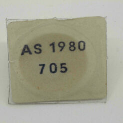 AS 1980 ( AS 1977-5 ) PART 705, Ankerrad, Escape Wheel, Roue d`ancre DUROWE 1980