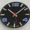CARBON DIAL 34.8 mm + HAND SET for ETA 2824-2 11/15/16 mm BGW9 Superluminova SET
