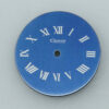 Dial for DUROWE 7420 Movement Ø 30,0mm Cadran Esfera NOS 70's Blue