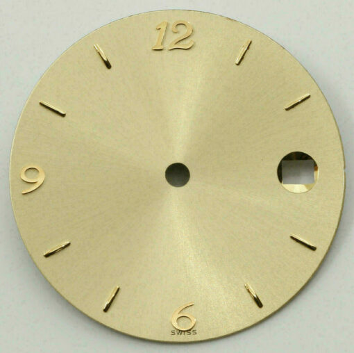 Dial for Eta 2824-2 2804-2 2801-2 Movement 28,55mm Cadran Esfera GOLD