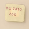 DUROWE 7410 7412, Part 260 Wechselrad, Minute Wheel, Roue de minuterie NOS
