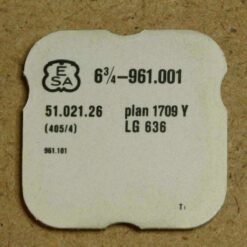 ESA / ETA 961.001, PART 445 /4, plan 1708 Y, LG 636, Ref. 51.021.26, ETA 961.101