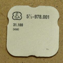 ESA / ETA 978.001 PART 450 Setting Wheel, Zeigerstellrad, Ref. 31.100  - NOS -