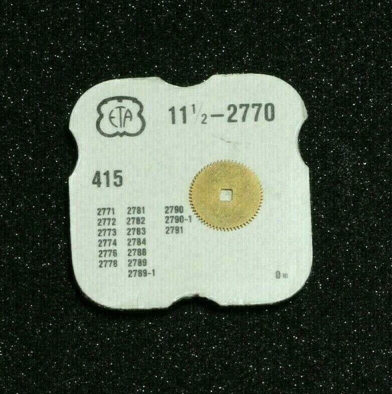 ETA 2770 Part 415 Sperrad, Ratchet Whell, Rochet, ETA 2772, 2778, 2788, 2789 NOS
