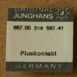 JUNGHANS 667.00 - 667.41 Pluskontakt NOS