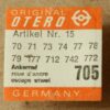 OTERO 79 PART 705, Ankerrad, Escape wheel,70 71 73 74 77 78 79 177 742 772 792