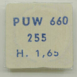 PUW 660, Part 255 Stundenrad, Hour Wheel, Rueda de hores, H.165