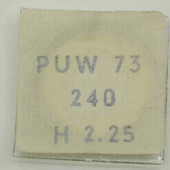 PUW 73 PART 240 Laternen Minutenrohr canon pinion & clam notch PUW 70 74 1075