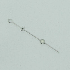 Sekundenzeiger / second hand ETA 2824-2 BGW9 Super luminova SILBER 12,5mm