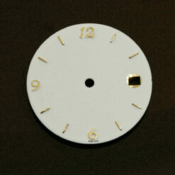 Zifferblatt Eta 2824-2 Ø 28.55mm Cadran Dial ETA 2824-2 3H Ziffernblatt Weiß