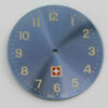 Zifferblatt ETA 902.005 / Watch Dial for ETA 902.005  Ø28,60mm #45 blau