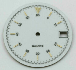 Zifferblatt für Eta 2892-2/ 2892A2; Ø 27,60mm WATCH DIAL Cadran Esfera WEIß #104