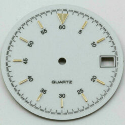 Zifferblatt für Eta 2892-2/ 2892A2; Ø 27,60mm WATCH DIAL Cadran Esfera WEIß #104