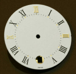 Zifferblatt für Eta 2892-2/ 2892A2 Ø 28.55mm; DIAL Ziffernblatt Esfera WEIß WS07