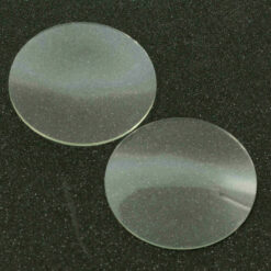 97x UHRENGLAS ERSATZGLAS Gewölbtes MINERALGLAS UHRGLAS 1mm Ø44mm Watch Glass