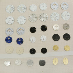 Konvolut Zifferblätter 36 Stück, Lot of Watch Dials 36 pieces NOS #1