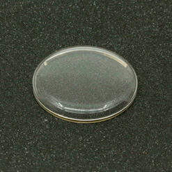 Alternative view of Uhrenglas Sternkreuz ATHG hochgewölbt armiert vergoldeterRing Armbanduhr Uhrglas