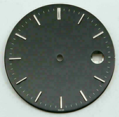 Watch Dial for Eta 2892-2, ETA 2892A2; 30.30mm ; Black Cadran Esfera ETA 805.114