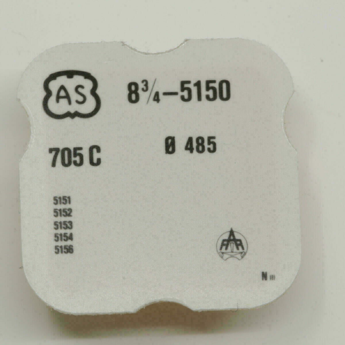 AS 5150 PART 705 C, Ankerrad, Escape Wheel, AS 5151, AS 5152, AS 5153 5154 5156