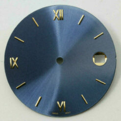 Dial for ETA 2892-2 / 2892A2 Movement Ø 28.80mm Cadran Esfera Blue Dial 3H NOS