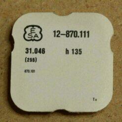 ESA/ ETA 870.111 PART 255 hour wheel for sweep second, Stundenrad für Zentrumsek