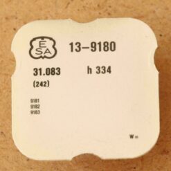 ESA / ETA 9180 Part 242, Minutenrohr & Mitnehmerad Canon Pinion & D.W. 9181 9182