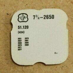 ETA 2650 PART 434 FEDERGESPERR, clicking spring  Ref. 51.120 ETA 2651 - 2688