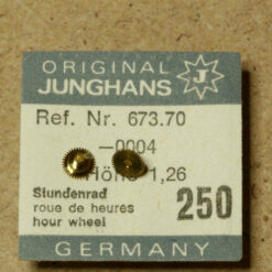 JUNGHANS 673.70 PART 250, hour wheel, Stundenrad, roue des heures h.126 - NOS -