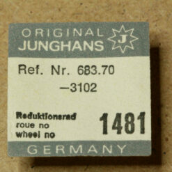 JUNGHANS 683.70 PART 1481 Reduktionsrad, reduction gear - NOS -