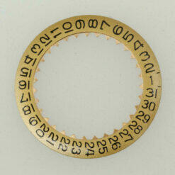 Omega 560 Part 1560 Watch Date Ring indicator. Gold / Champagne 561, 562 610 613