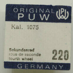 PUW 1075 PART 220, Sekundenrad, Fourth Wheel, Roue de seconde NOS